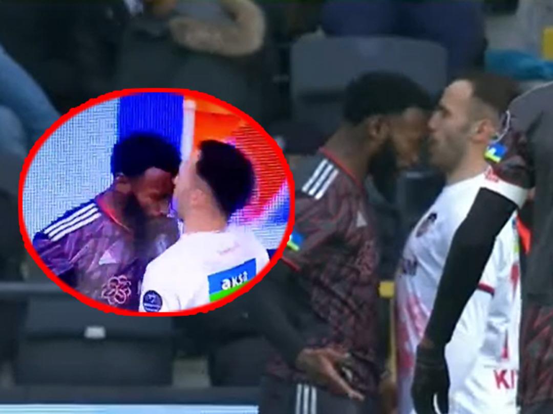 Son dakika: Gaziantep FK - Beşiktaş ma&ccedil;ında olay! N'Koudou, Kitsiou'ya kafa attı ve saha karıştı! VAR devreye girdi ama...