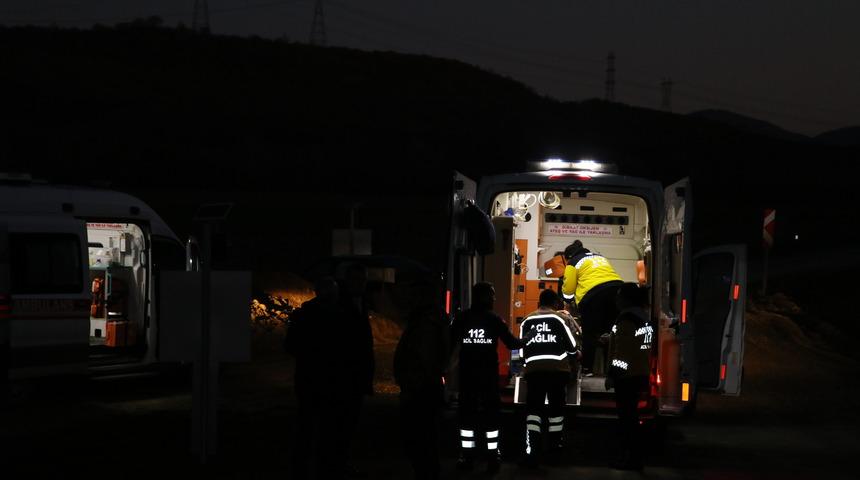 Tekirdağ'da devrilen otomobildeki 7 kişi yaralandı