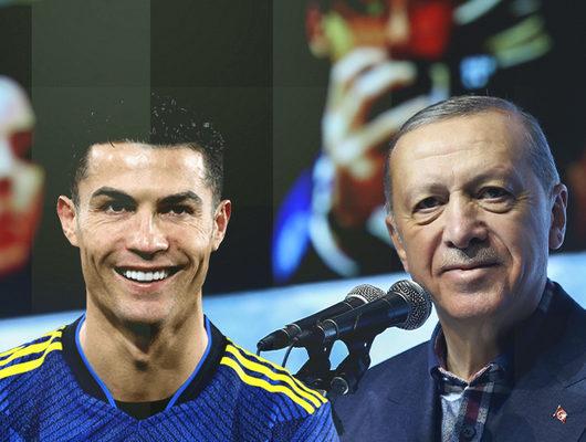 Cumhurbaşkanı Erdoğan, Ronaldo'nun yeni adresini açıkladı!