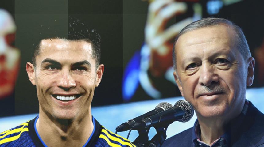 Son dakika: Cumhurbaşkanı Recep Tayyip Erdoğan, Cristiano Ronaldo'nun yeni adresini duyurdu! "Aldığım bilgilere göre..."