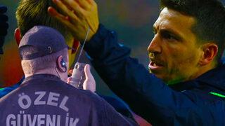 Trabzonspor derbisinden Mert Hakan Yandaş'ın iddiaları olay olmuştu! Güvenlik görevlisinden karşı hamle... 