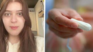 İçinden çıkan doktorları şaşırttı! Hastalığı var sandı ama... Tam 2 yıldır aynı tamponu kullanıyormuş