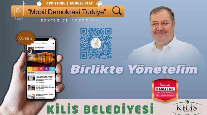 Kilis’te “Mobil Demokrasi Türkiye" uygulaması