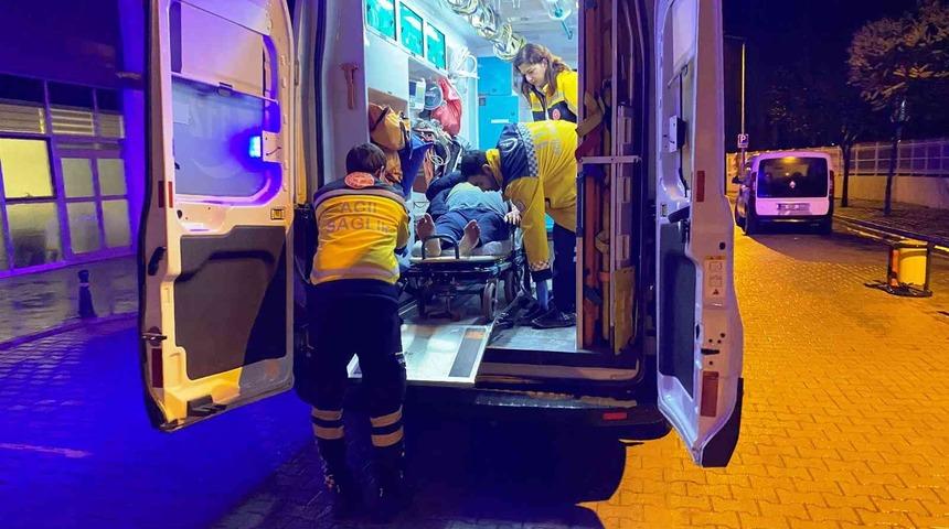 Otomobil ile pikap çarpıştı: 1 yaralı