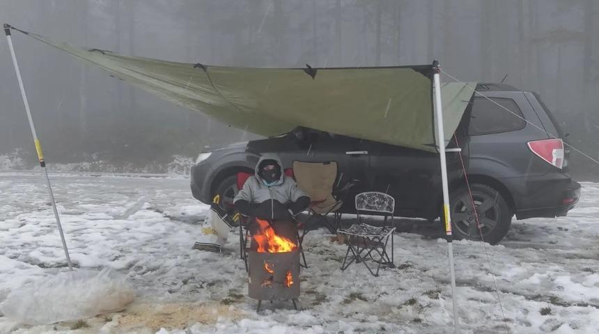 Düzce’nin yüksek kesimleri beyaza büründü