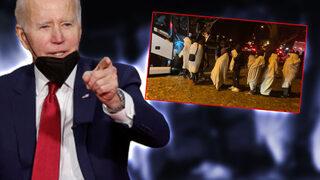 Otobüsler dolusu göçmen Başkan Yardımcısı Harris'in evinin dibine bırakıldı! Teksas Valisinden Biden'a isyan bayrağı