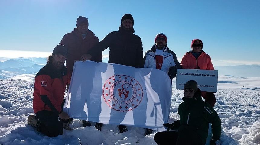 Sarıkamış şehitleri 3 bin 180 rakımlı Allahuekber Dağı zirvesinde anılacak