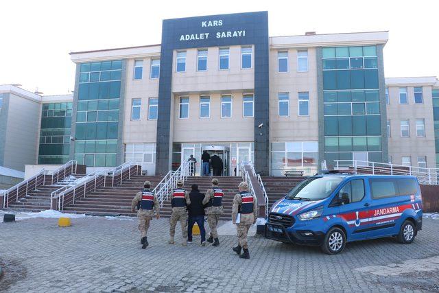 Kars'ta 12 yıl 4 ay kesinleşmiş hapis cezası olan hükümlü yakalandı