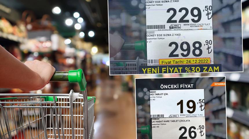 Asgari ücretten 1-2 gün sonra hemen zam geldi! Etiketlerdeki o detay şoke etti…