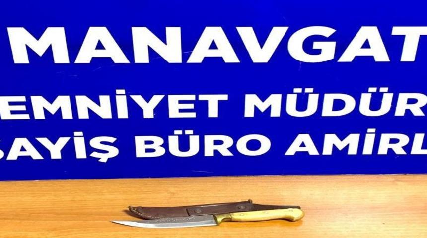 Manavgat’ta öldürmeye teşebbüs suçundan aranan bir kişi yakalandı