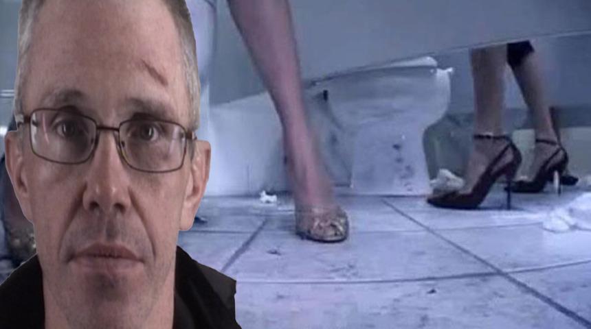 Sapıklığın böylesi! Kadın kılığına girerek kadınlar tuvaletine sızdı... Kadınların fotoğraflarını çekti