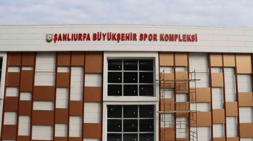 Şanlıurfa Belediyesi’nden gençlere spor kompleksi