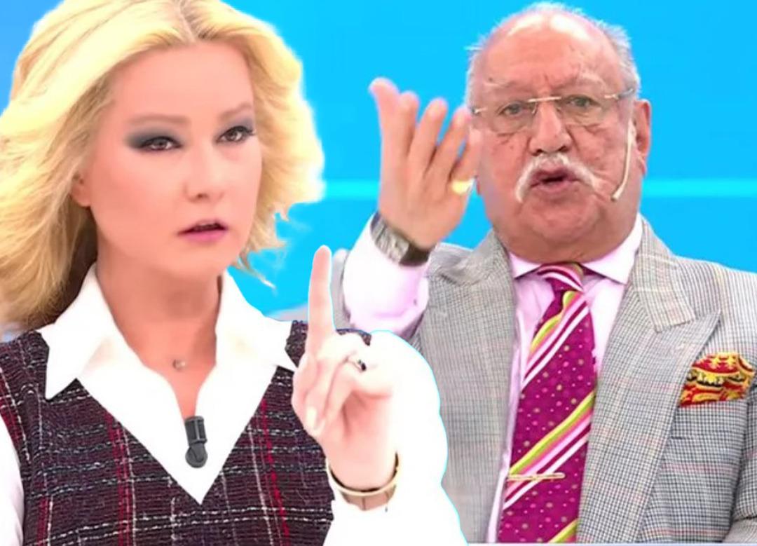 M&uuml;ge Anlı sinirden ağladı! Rahmi &Ouml;zkan suratına t&uuml;k&uuml;rd&uuml;: Canlı yayında akılalmaz olay