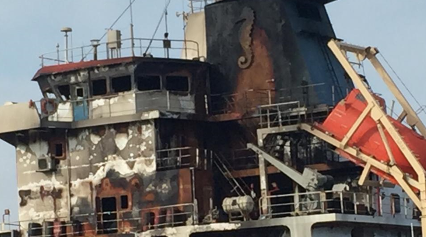 Sinop’taki gemi yangınında ağır yaralanmıştı! Mısırlı mürettebat kurtarılamadı