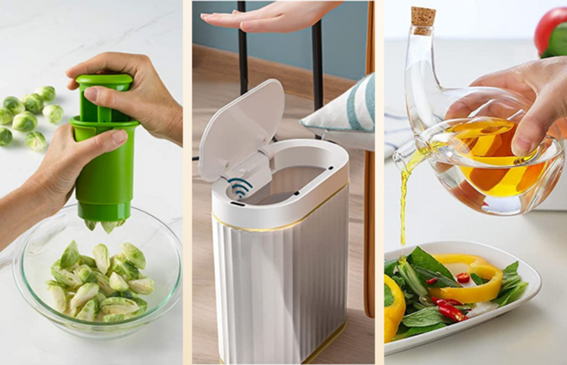 "Ben bunu neden daha önce keşfetmemişim?" diyeceğiniz birbirinden pratik mutfak gereçleri