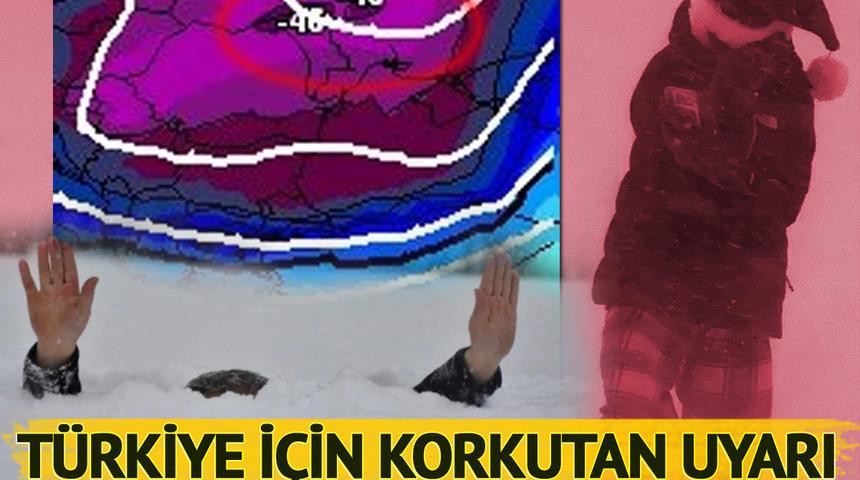 SON DAKİKA | ABD kar felaketini yaşarken, tüyleri diken diken eden Türkiye tahmini! Eksi 46 derecelik bulutlar mı geliyor? Tarih vererek uyardı