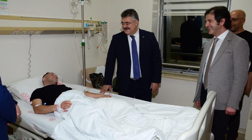 Kocaeli'de bir komiser eğitim sırasında yaralandı