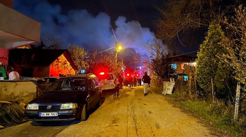 Sakarya'da evde çıkan yangın söndürüldü