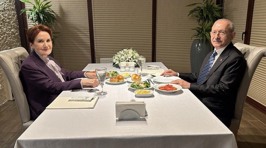 Kılıçdaroğlu ile Akşener zirvesi sonrası açıklama gelmedi! İşte masada konuşulanlar…