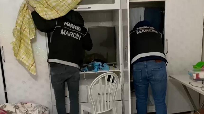 Mardin’de 750 polisin katımıyla "Kökünü Kurutma" operasyonu: 94 gözaltı