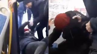 Ukrayna savaşını ve Rusya lideri Vladimir Putin’i eleştiren yaşlı kadını yaka paça otobüsten dışarı attılar! “Sen kimsin liderimizi eleştiriyorsun?”