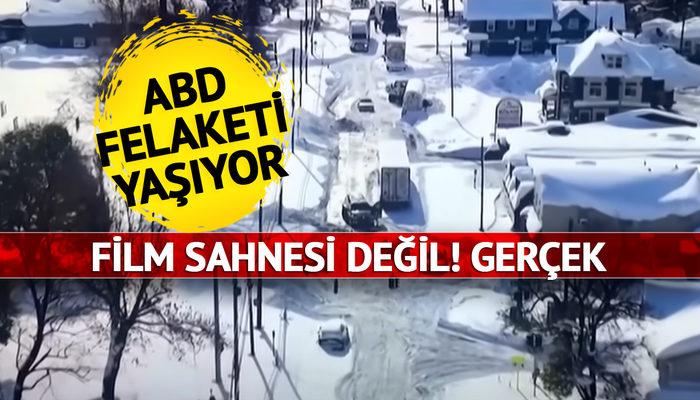 Yolda, arabada donarak ölenler… ABD'de film sahneleri gerçek oldu