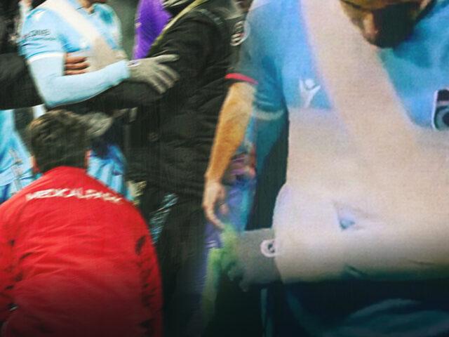 Trabzonspor'un yıldızı Edin Visca sakatlandı ve hastaneye kaldırıldı! 