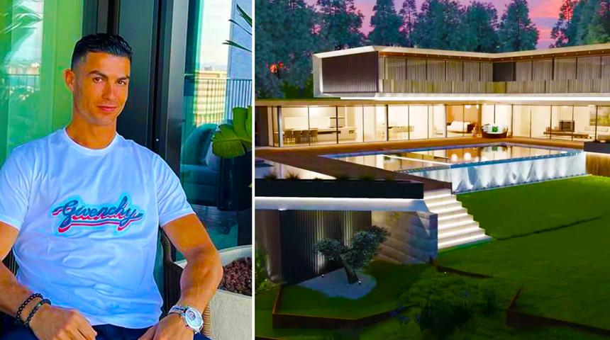 Cristiano Ronaldo villasında çalışmak üzere işçi arıyor! Aylık maaş 120 bin TL