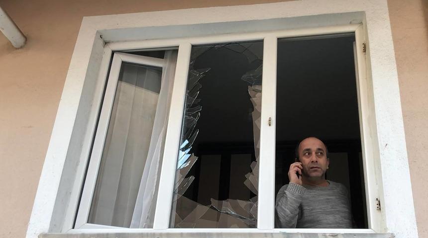 Bursa'da patlama sonrası yangın çıkan evdeki bir kişi yaralandı