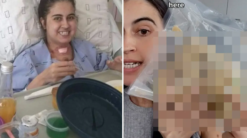 Nakilden sonra eski kalbini plastik bir poşette tutuyor! Kalbini saklama nedeni...