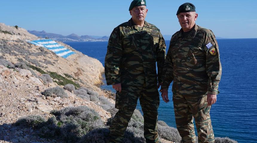 Yunanistan tahriklerine devam ediyor! Arkada Bodrum yer alıyor, Yunan Genelkurmay Başkanı: Tetikte ve hazırlıklıyız