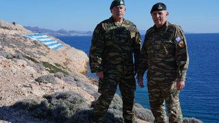 Yunanistan tahriklerine devam ediyor! Arkada Bodrum yer alıyor, Yunan Genelkurmay Başkanı: Tetikte ve hazırlıklıyız