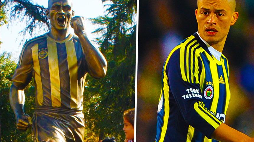 Camia ayağa kalktı! 'Alex de Souza'nın heykeli yıkılsın' 