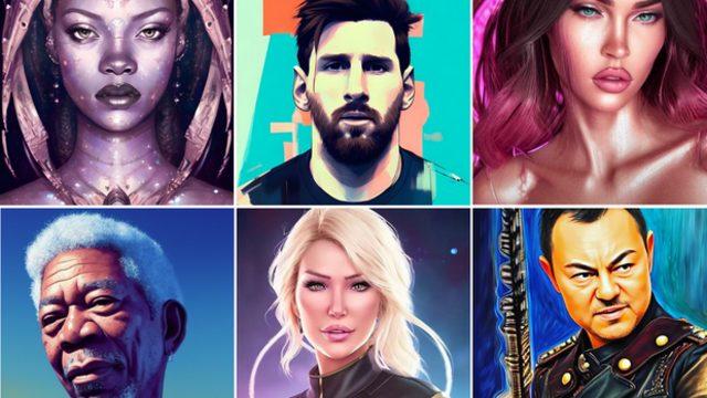 Avatar çılgınlığına onlar da katıldı! Ünlülerin yapay zeka tarafından oluşturulan avatarlarını oyluyoruz