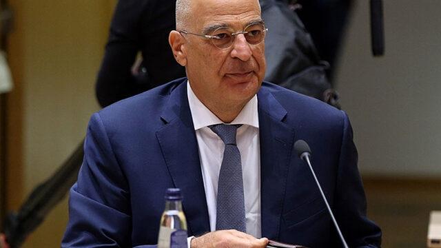 Yunanistan Dışişleri Bakanı Dendias rahatsızlandı! Ziyareti yarıda kesti