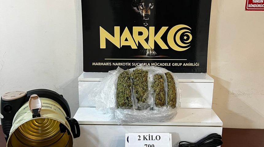 Muğla'da kargoyla gelen elektrikli süpürgede uyuşturucu bulundu