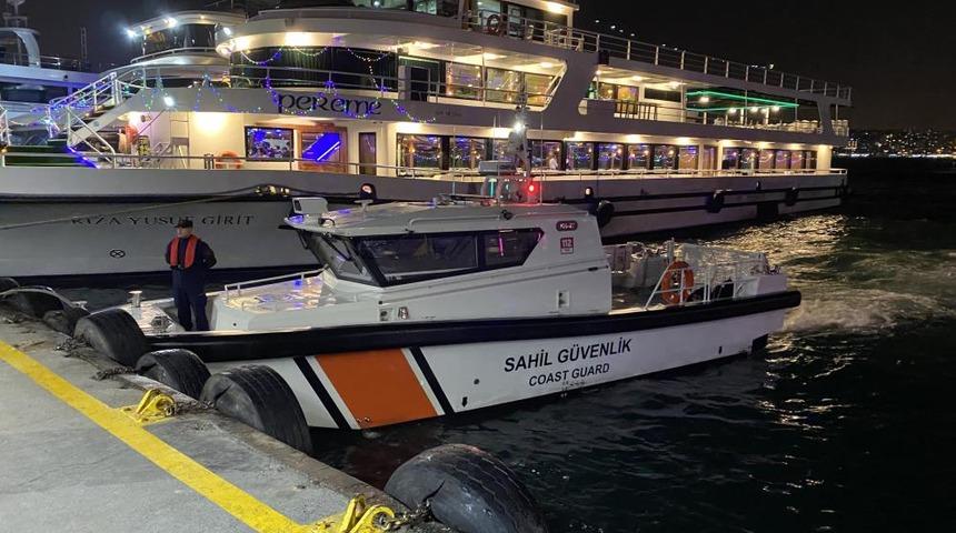 İstanbul Boğazı&rsquo;ndaki eğlence teknelerine yılbaşı denetimi!