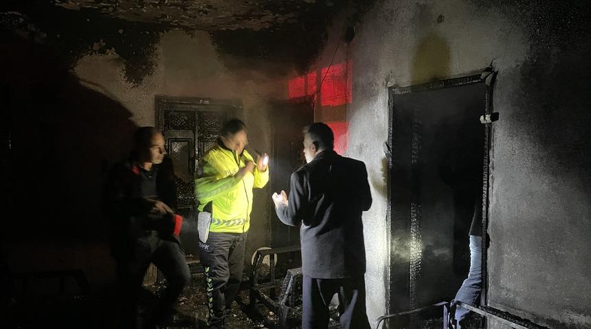 Adıyaman'da bir evde çıkan yangın söndürüldü