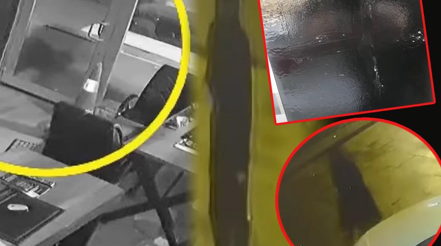 Gece vakti gelip elindeki maddeyle işaretler çizdi! Görüntüleri izleyince şoke oldu: Kara büyü olduğunu düşünüyorum