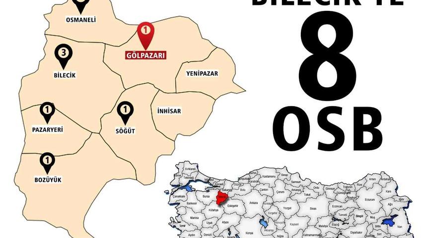 Bilecik’te 8’inci OSB kuruldu