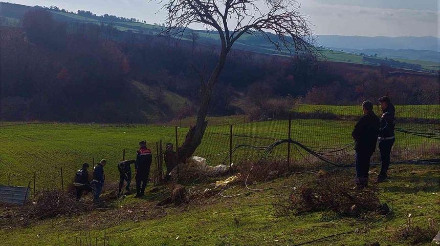 Köyü esrar tarlasına çeviren zanlı tutuklandı