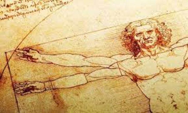 Kimin sanat eserlerinin içerisinde Vitruvius Adamı gibi parçalar bulunuyor?