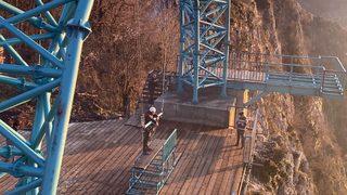 Bu salıncağa binmek yürek istiyor! Valla Kanyonu üzerine kurulan dev salıncak nefes kesti