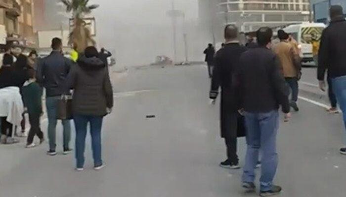 Son dakika: İzmir'de kule vincin bir kısmı devrildi! Ölü ve yaralılar var...