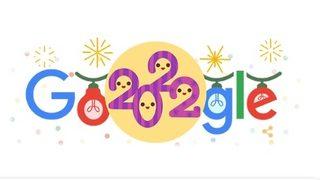 Google’dan yılbaşı gecesi 2022 sürprizi! Yılbaşı gecesi, Google'da doodle oldu!