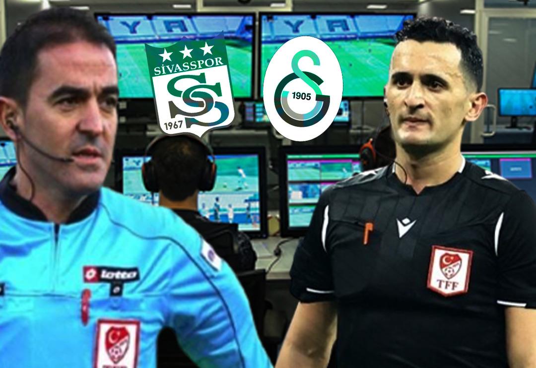 Sivasspor Galatasaray ma&ccedil;ının hakemi Erkan &Ouml;zdamar ve &Ouml;zg&uuml;&ccedil; T&uuml;rkalp'in VAR konuşmaları ortaya &ccedil;ıktı! Tarihte g&ouml;r&uuml;lmemiş ceza... 