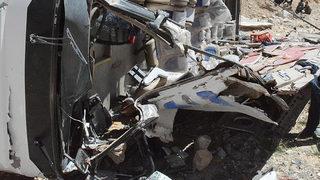 Meksika'da büyük kaza! Otobüs uçuruma yuvarlandı: 15 ölü, 24 yaralı