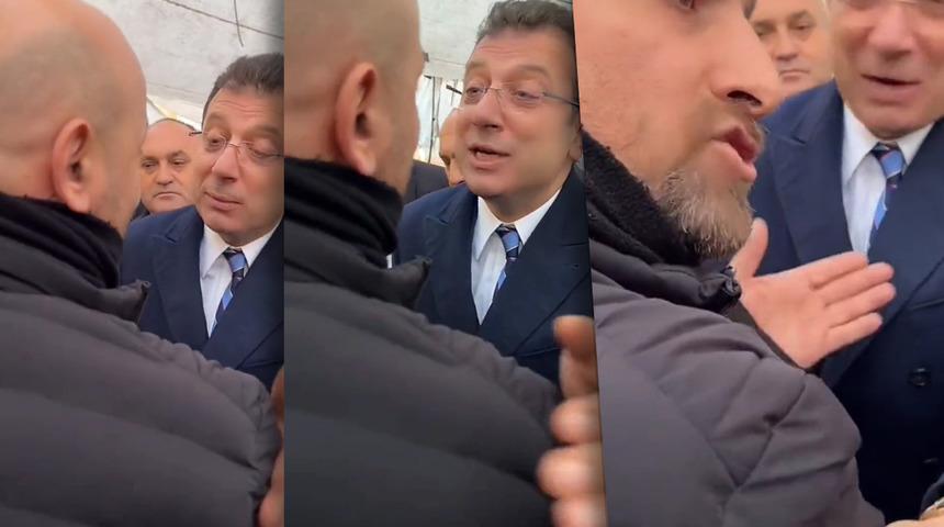 İmamoğlu'na defalarca aynı soruyu sordurttu! Vatandaşla 'ter&ouml;r' diyaloğu g&uuml;ndem oldu: "Elini &ccedil;ekme, konuş benle da"