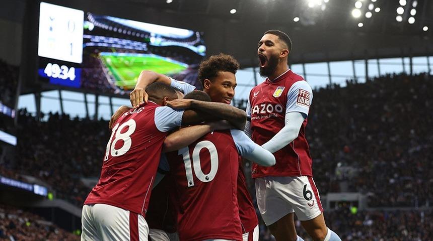 Aston Villa deplasmanda karşılaştığı Tottenham'ı 2-0 mağlup etti!