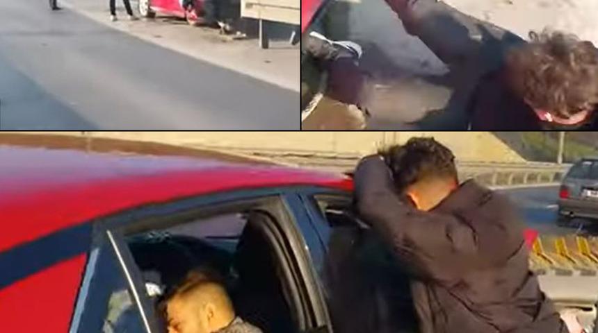 Kazayı gören 4 genci öldü sandı, akordiyon bariyer hayatlarını kurtardı: Sünger gibi düşünün....